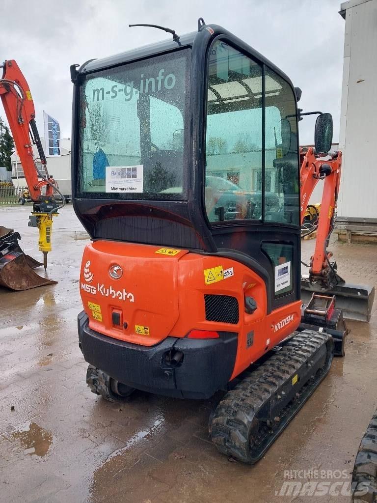 Kubota KX 019-4 Minigrävare < 7t