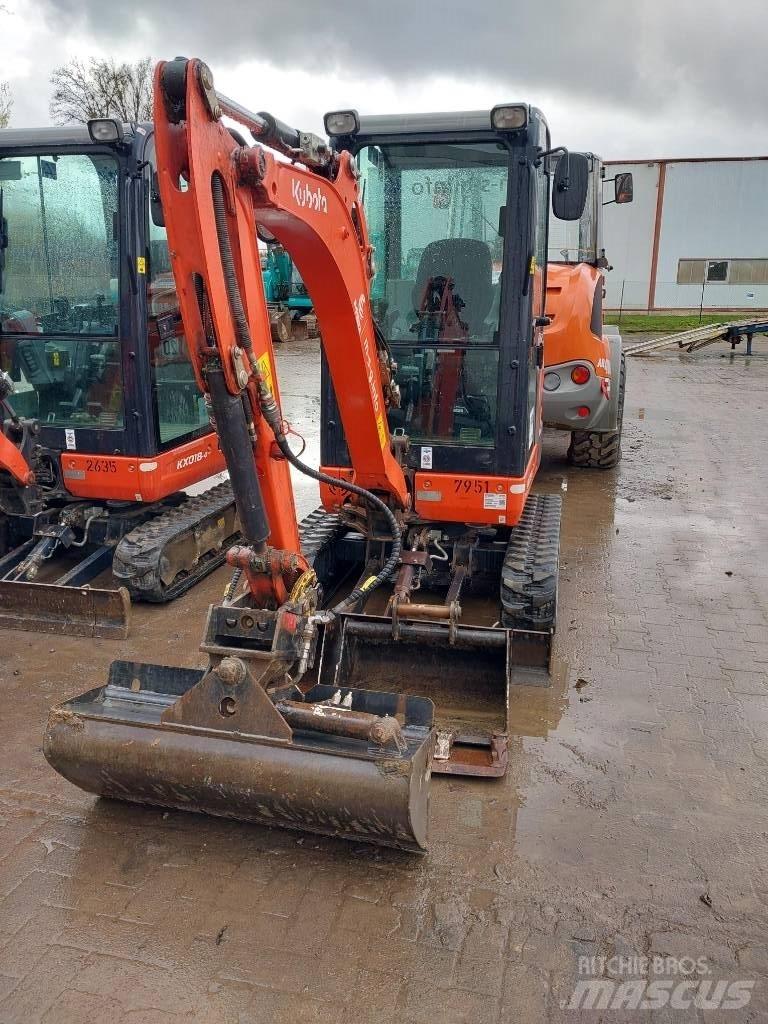 Kubota KX 019-4 Minigrävare < 7t