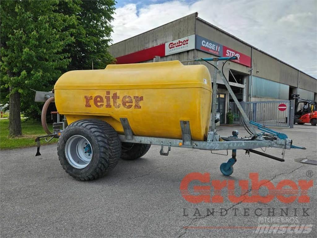 Reiter 8.000 l Flytgödselspridare