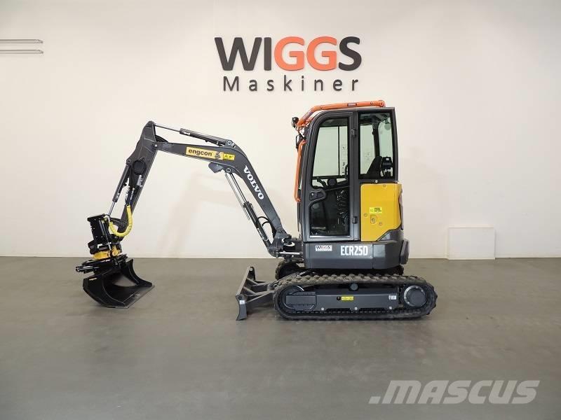 Volvo ECR25D Minigrävare < 7t