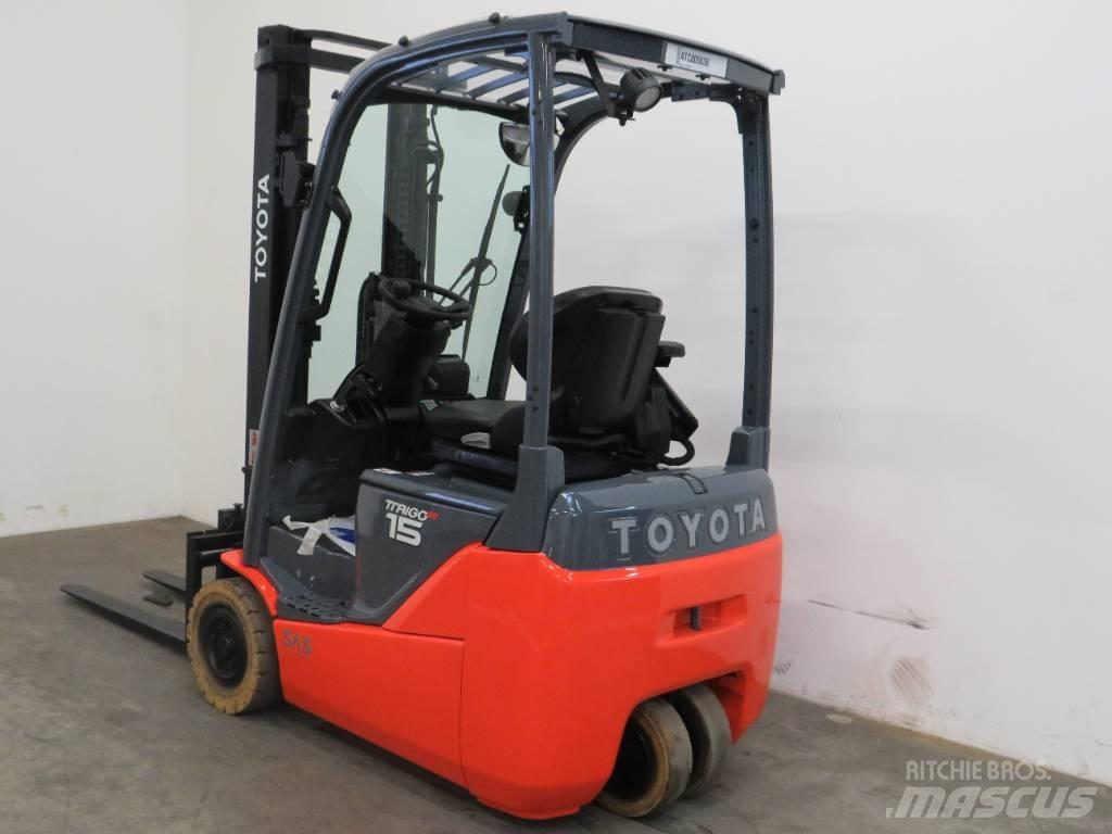 Toyota 8FBE15T Elmotviktstruckar