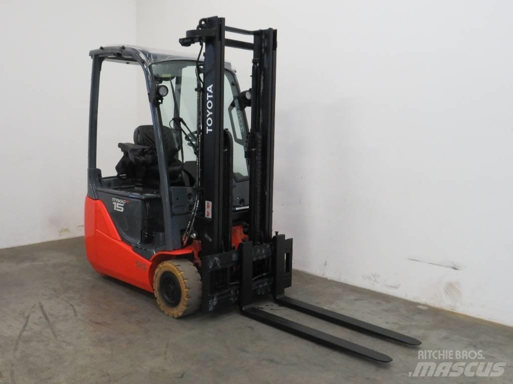 Toyota 8FBE15T Elmotviktstruckar