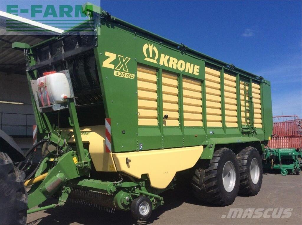 Krone zx 430 gd Spannmålsvagnar