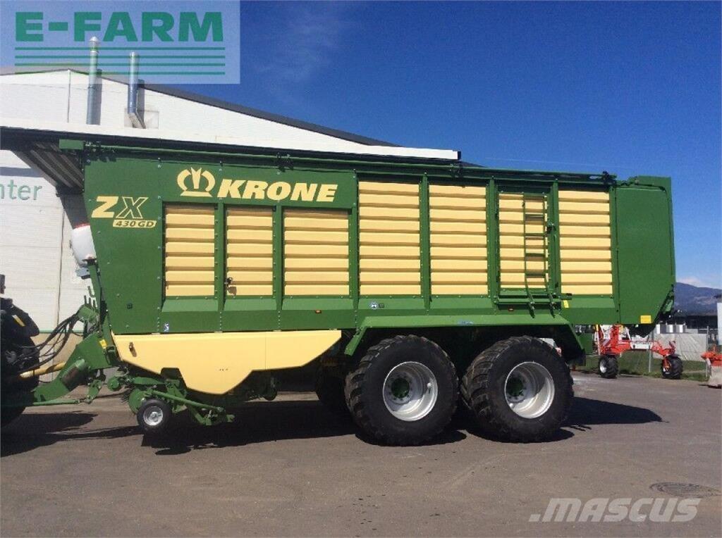 Krone zx 430 gd Spannmålsvagnar