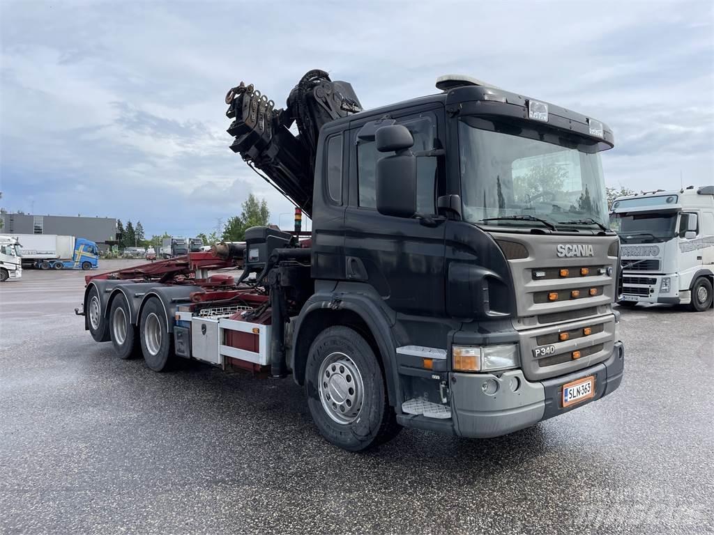 Scania P340 8x4 Kranbilar