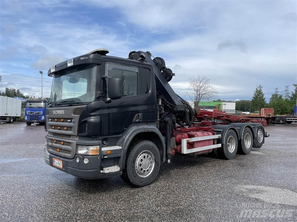 Scania P340 8x4 Kranbilar