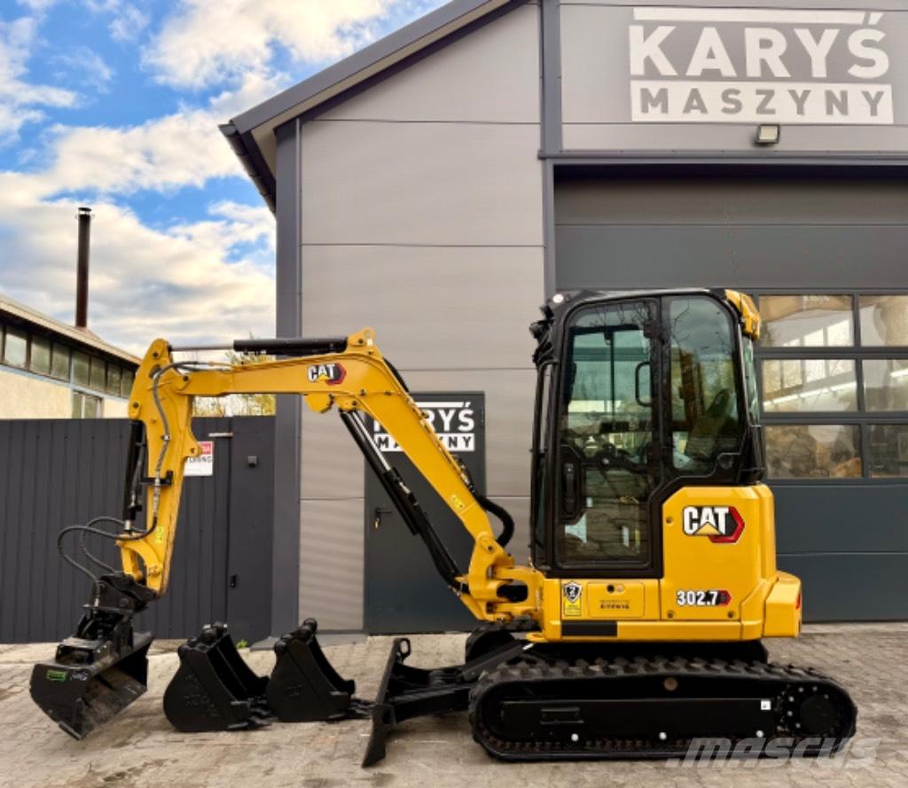 CAT 302.7 CR Minigrävare < 7t