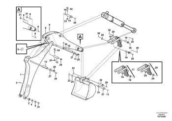 Volvo - Bolt - 15631339 Bommar och stickor