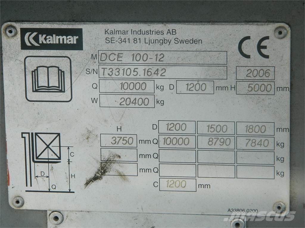 Kalmar DCE100 12 Dieselmotviktstruckar