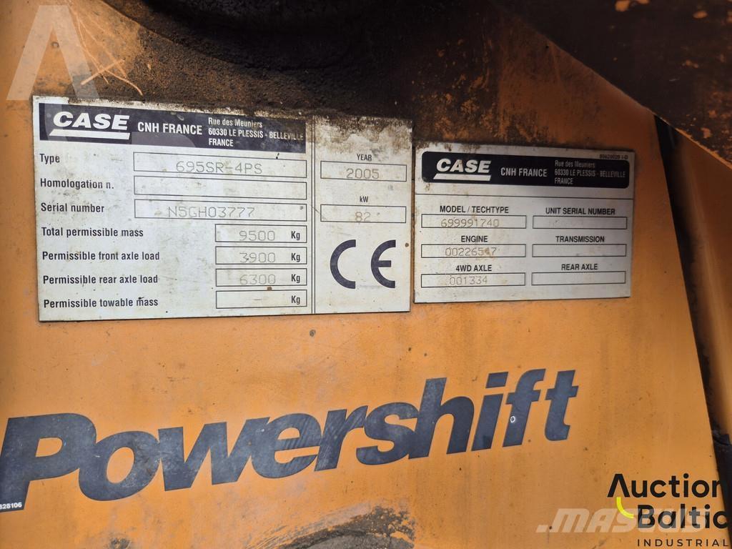 CASE 695 SR-4 PS Grävlastare