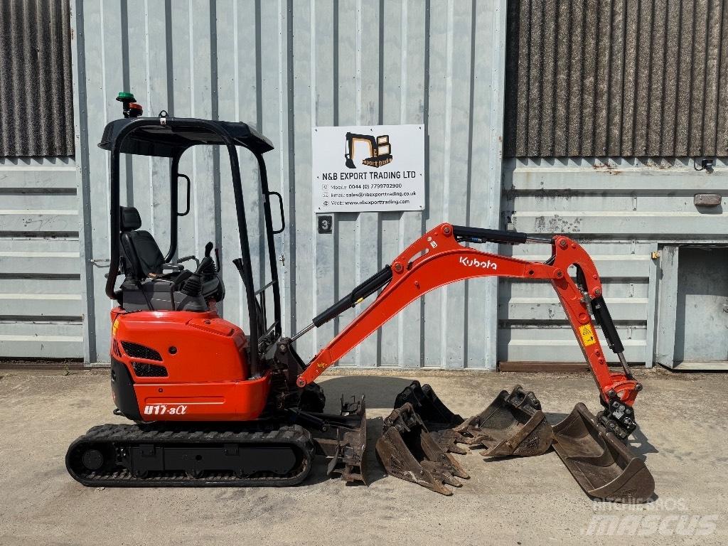 Kubota U 17 Minigrävare < 7t