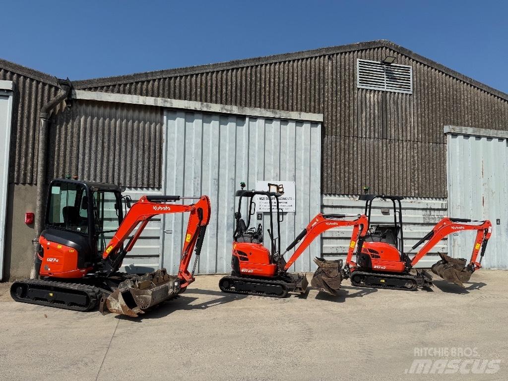 Kubota U 17 Minigrävare < 7t