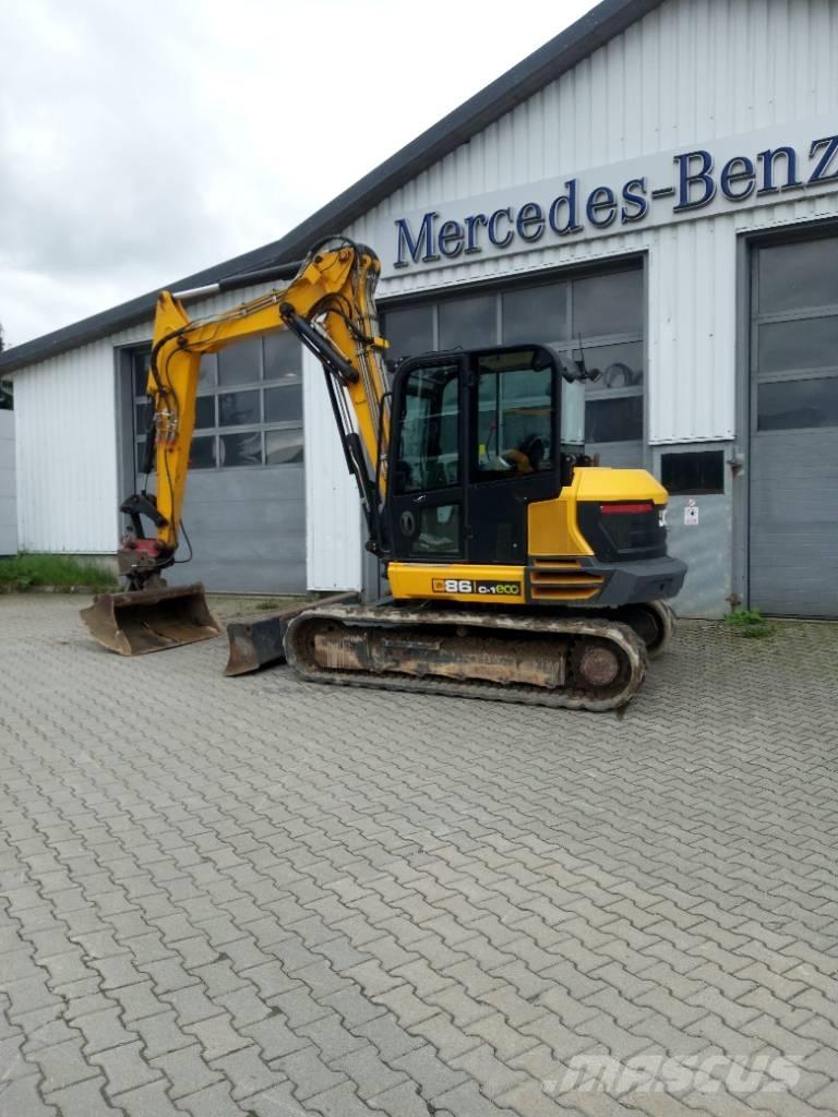 JCB 86C-1 Eco TAB Midigrävmaskiner 7t - 12t