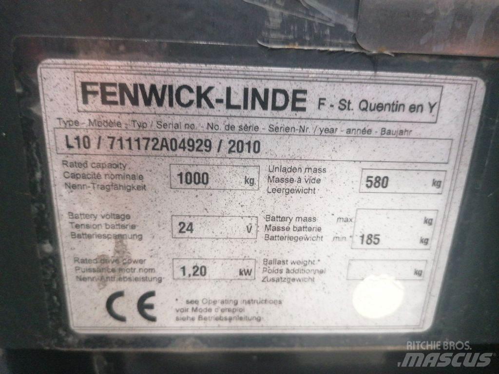 Linde L10 Staplare-led