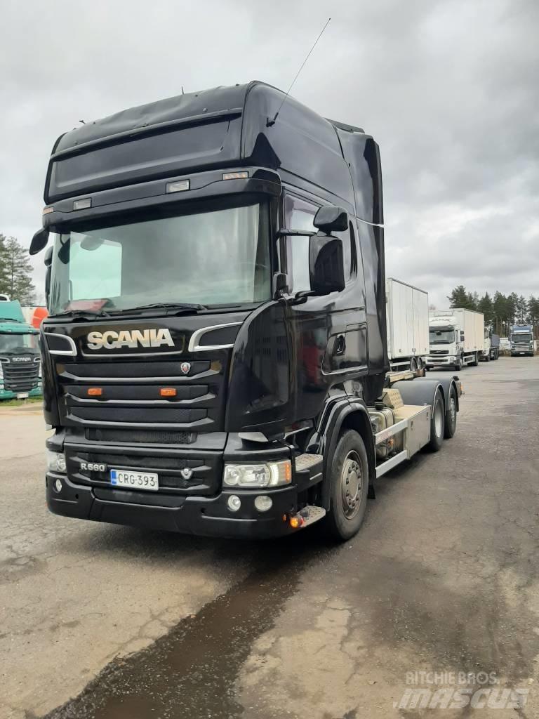 Scania R 560 Lastväxlare/Krokbilar