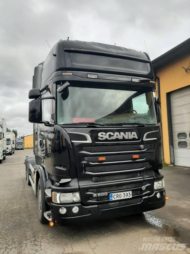 Scania R 560 Lastväxlare/Krokbilar