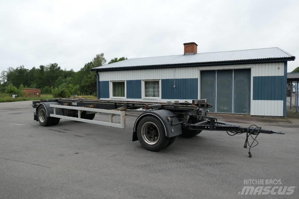  Trailerbygg KT 20 Växelflak-/Containersläp