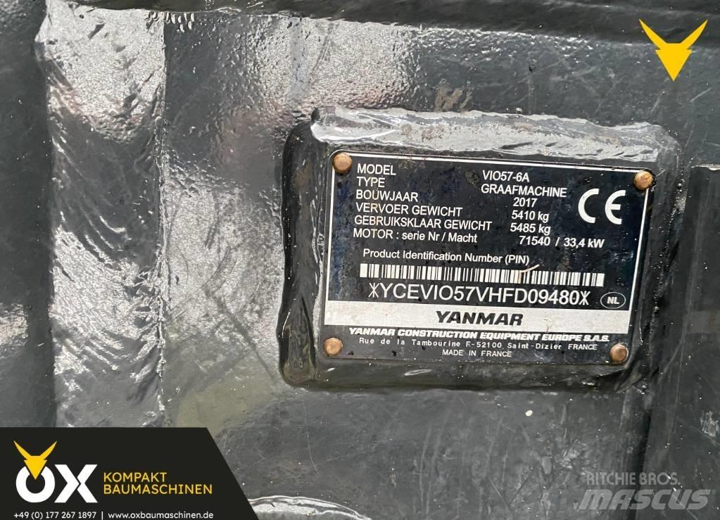 Yanmar Vio 57 U Minigrävare < 7t