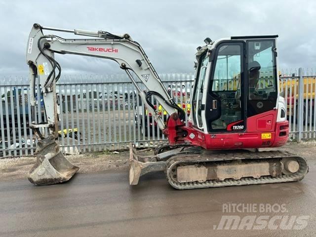 Takeuchi TB260 Minigrävare < 7t