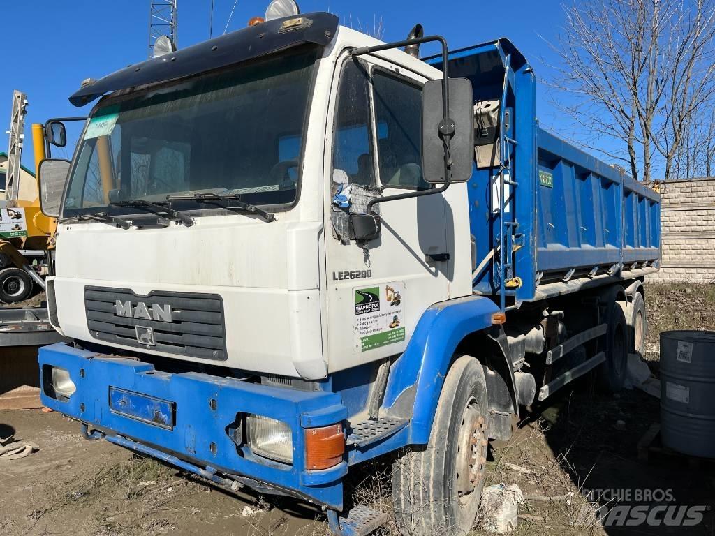 MAN LE 26.280 Tippbilar