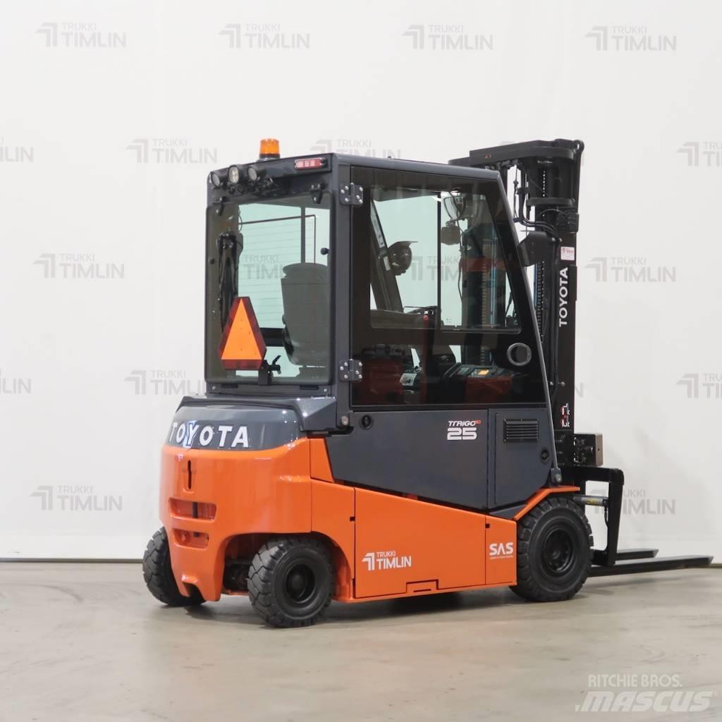 Toyota 8FBMT25 Elmotviktstruckar