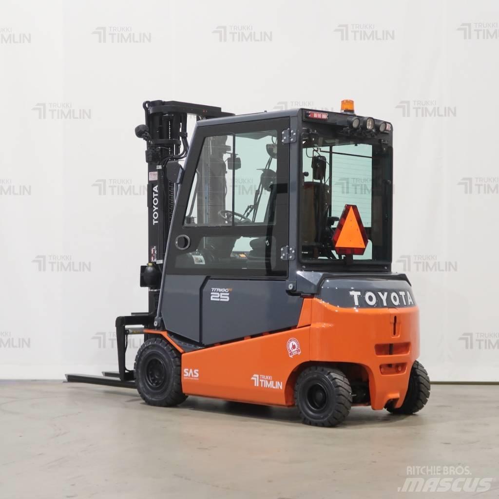 Toyota 8FBMT25 Elmotviktstruckar
