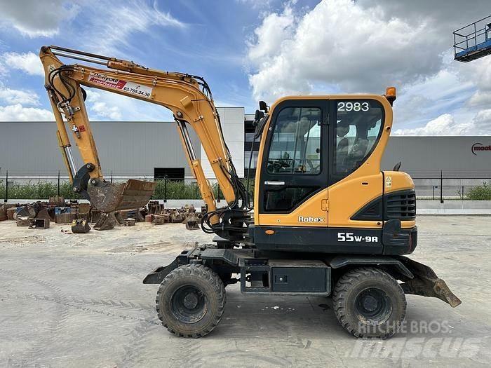 Hyundai R55W-9A Hjulgrävare