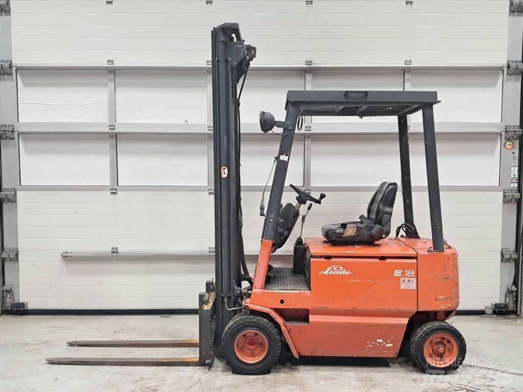 Linde E18P Elmotviktstruckar