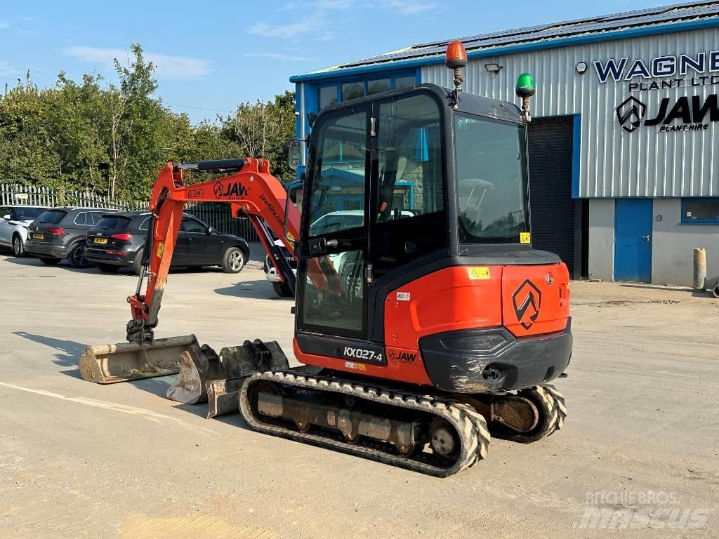 Kubota KX027-4 Minigrävare < 7t
