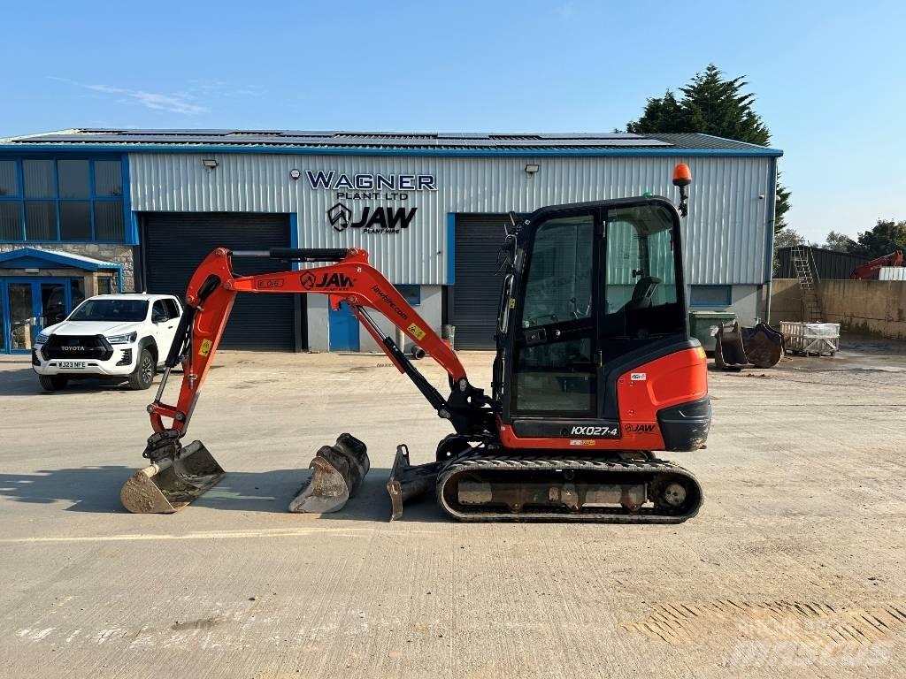 Kubota KX027-4 Minigrävare < 7t