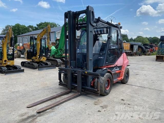 Linde H 50 D Dieselmotviktstruckar