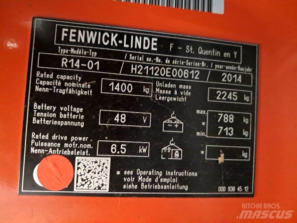 Linde R14-01 Skjutstativtruck