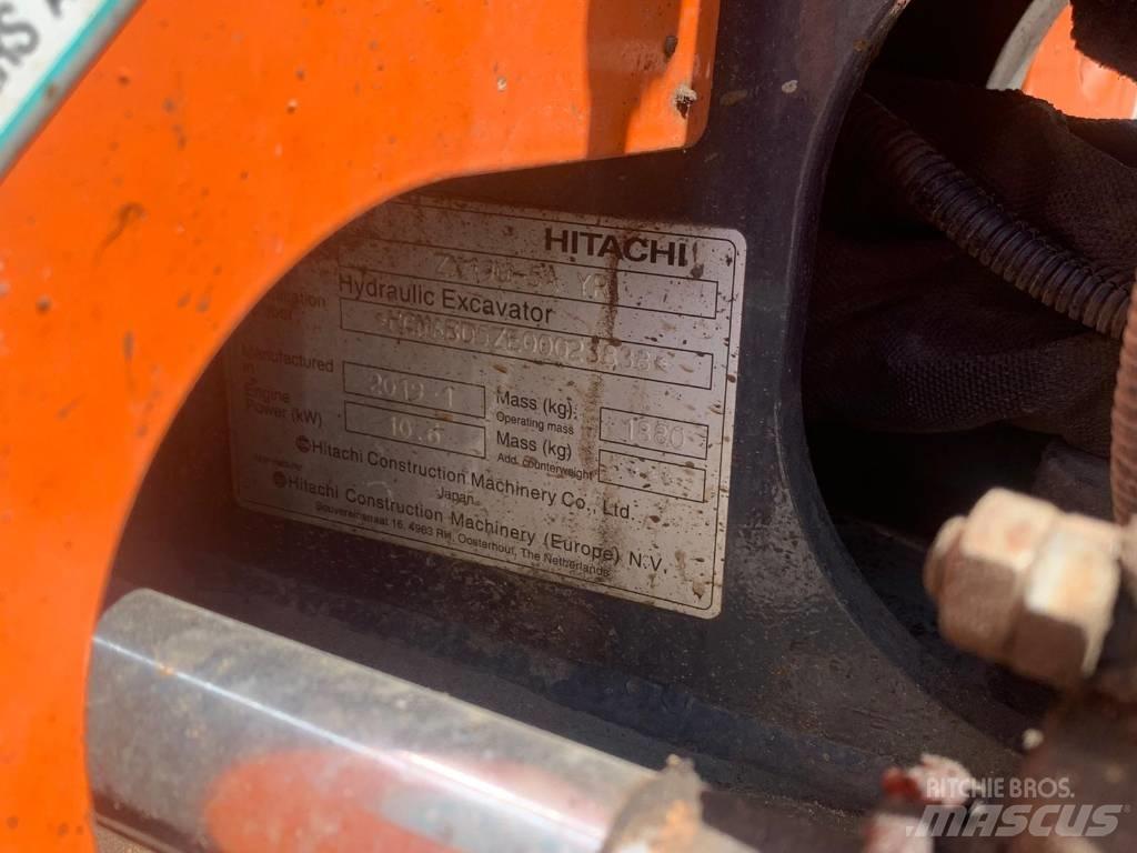Hitachi ZX 19 U-5 Minigrävare < 7t