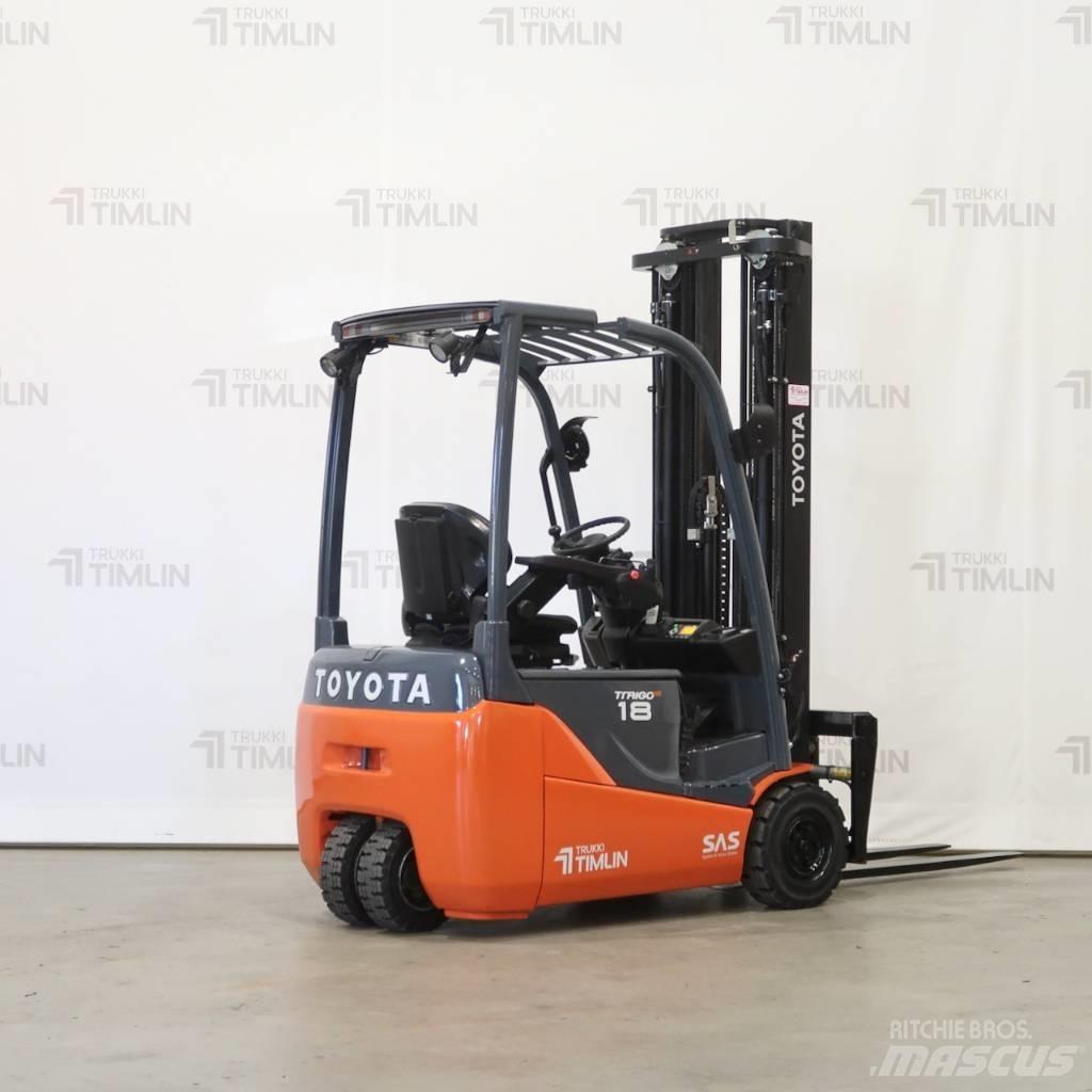 Toyota 8FBEK18T Elmotviktstruckar