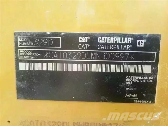 CAT 329 D Bandgrävare