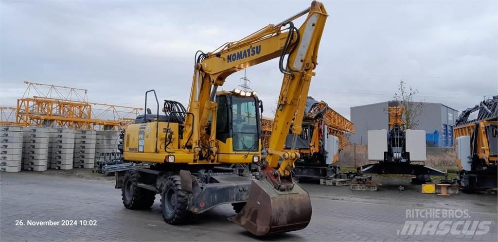 Komatsu PW160-7E0 Hjulgrävare