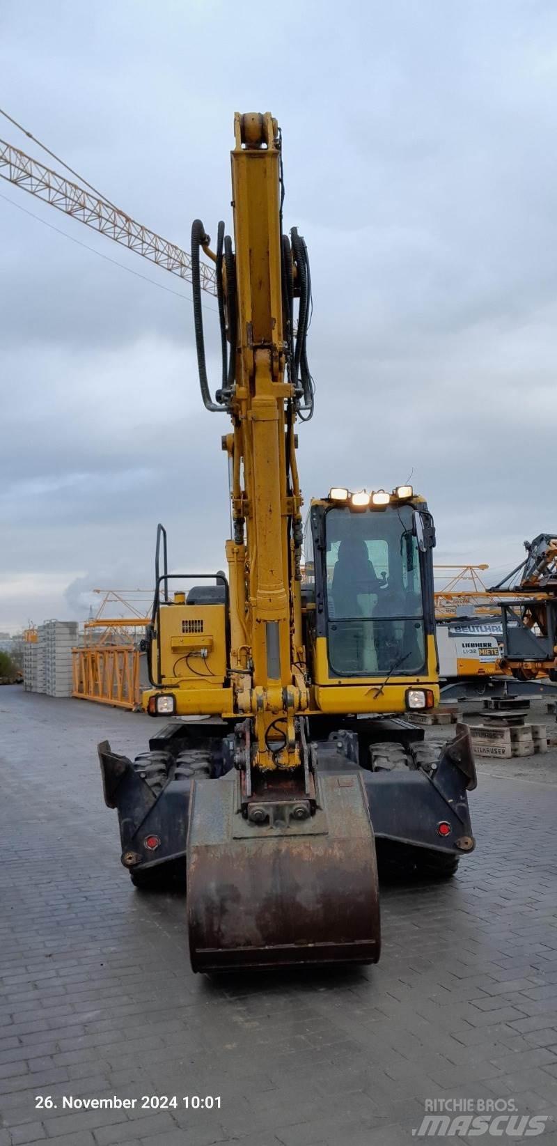 Komatsu PW160-7E0 Hjulgrävare