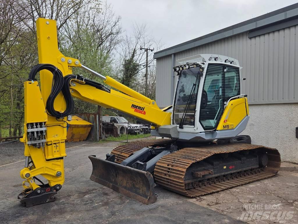Menzi Muck M515 Specialgrävmaskiner
