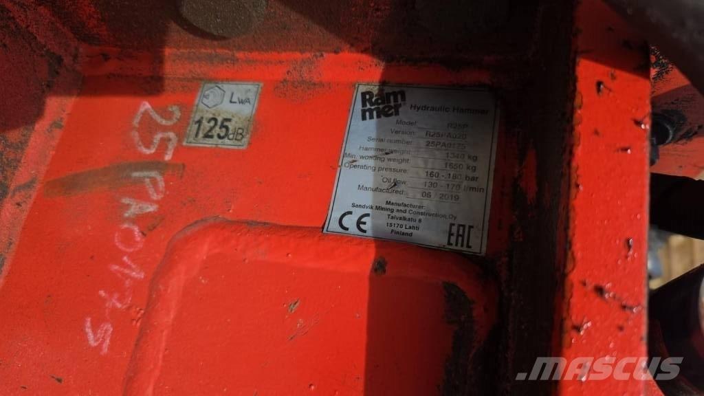 Rammer R25P Hydraulhammare