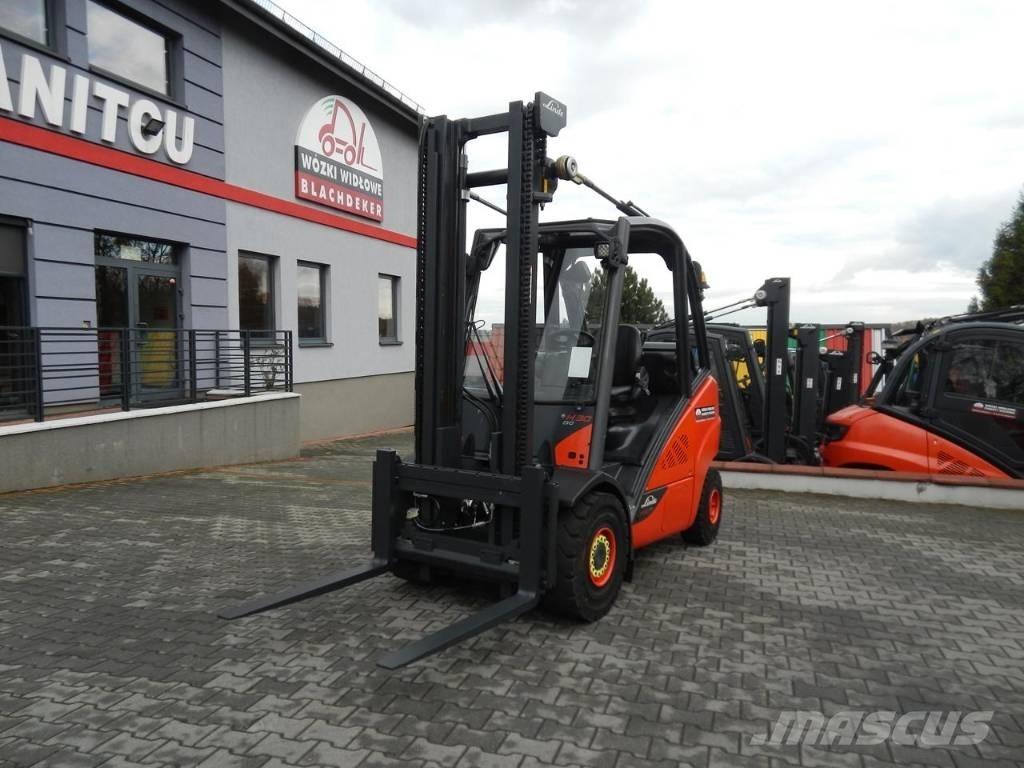 Linde H30T-02 Gasolmotviktstruckar