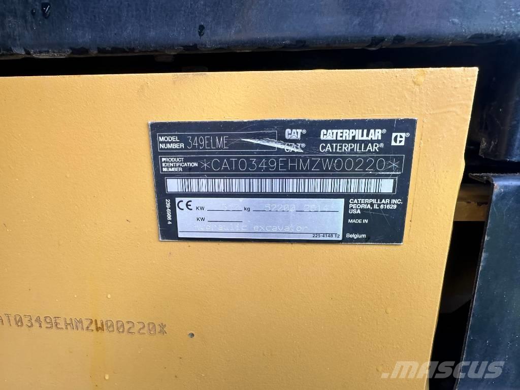 CAT 349 E Bandgrävare
