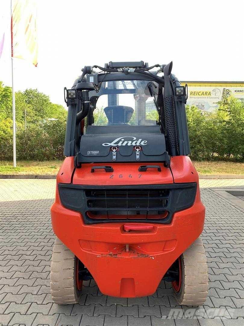 Linde H50T Gasolmotviktstruckar