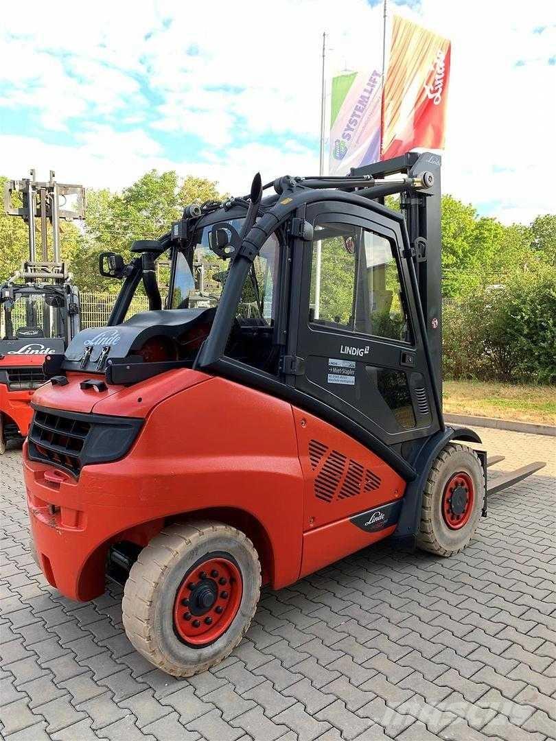 Linde H50T Gasolmotviktstruckar