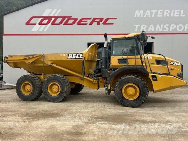 Bell B 20 E Midjestyrd dumper