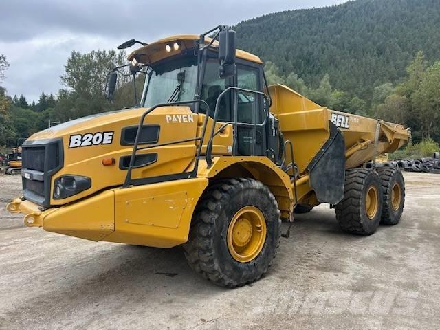 Bell B 20 E Midjestyrd dumper