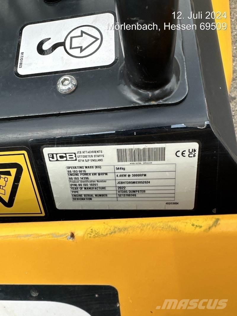 JCB HTD5 Minidumprar