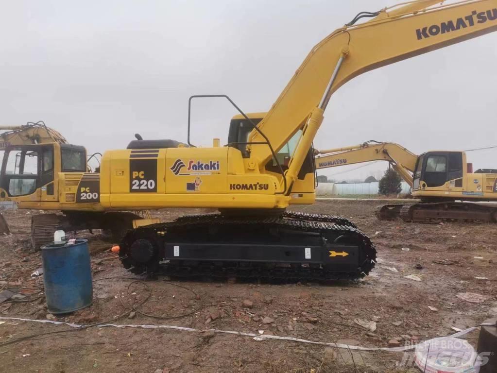 Komatsu pc220-7 Bandgrävare