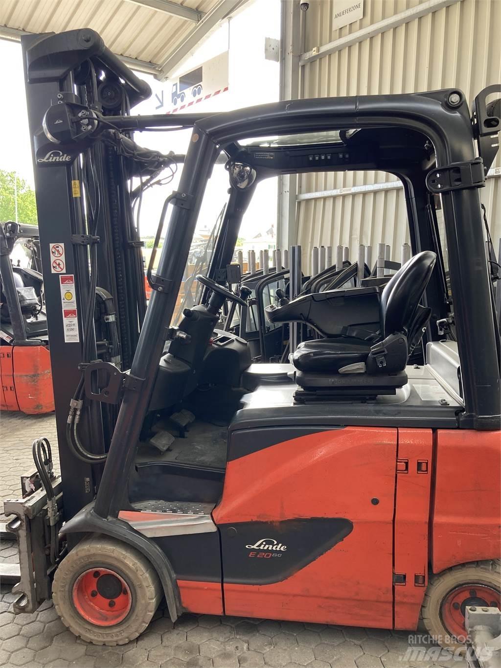 Linde E20PH Elmotviktstruckar