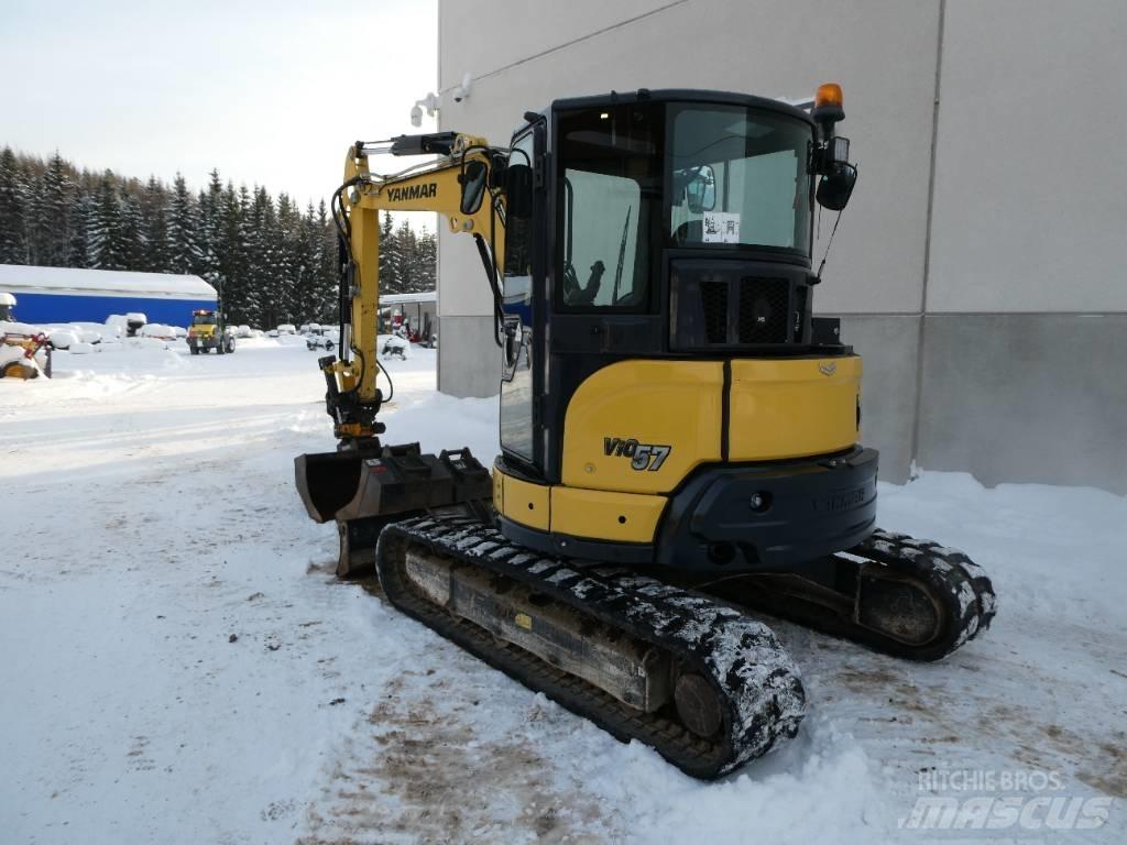 Yanmar Vio 57-6A Minigrävare < 7t