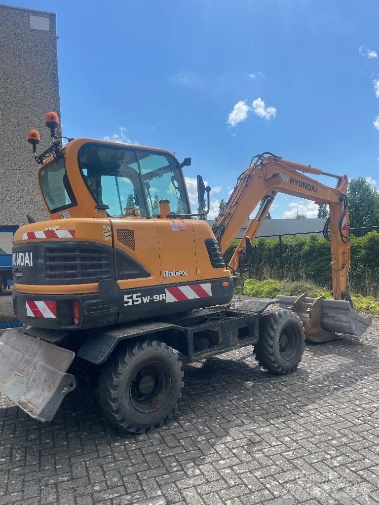 Hyundai 55w9a Hjulgrävare